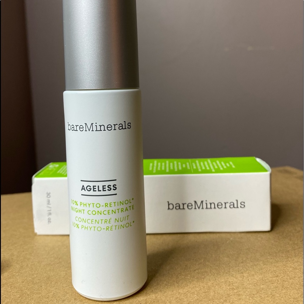 NEW - Bare Mineral - AGELESS night concentrate 10% photo-retinol 1 OZ / 30 ml